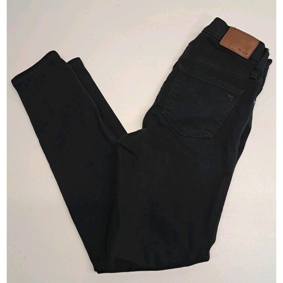 Madewell Denim - Madewell Jeans Women's 25 Black 9" High Rise Skinny Denim